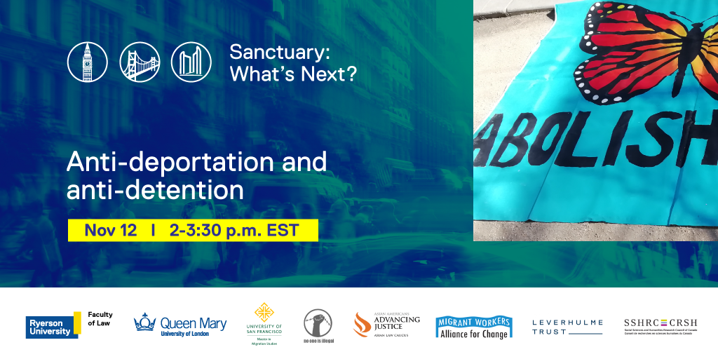 Anti-deportation and  anti-detention (Sanctuary: What's Next?)