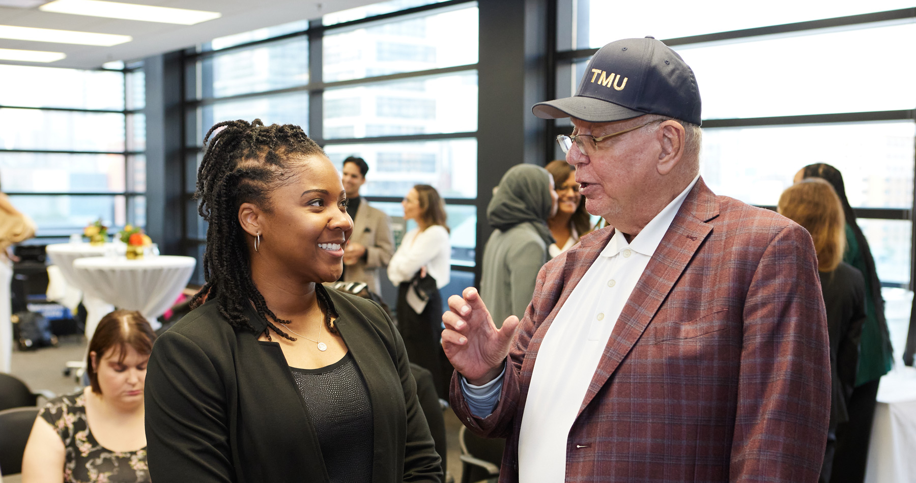 Attendees at the "Celebrating Generosity" event at Lincoln Alexander Law