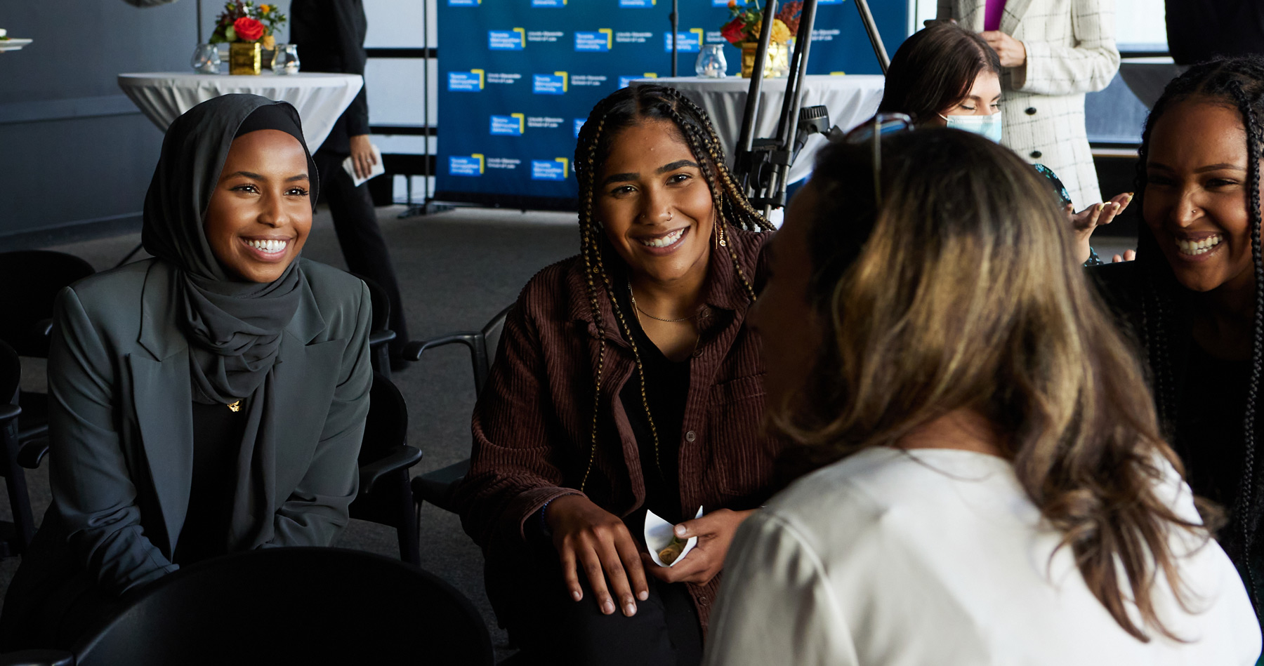 Attendees at the "Celebrating Generosity" event at Lincoln Alexander Law