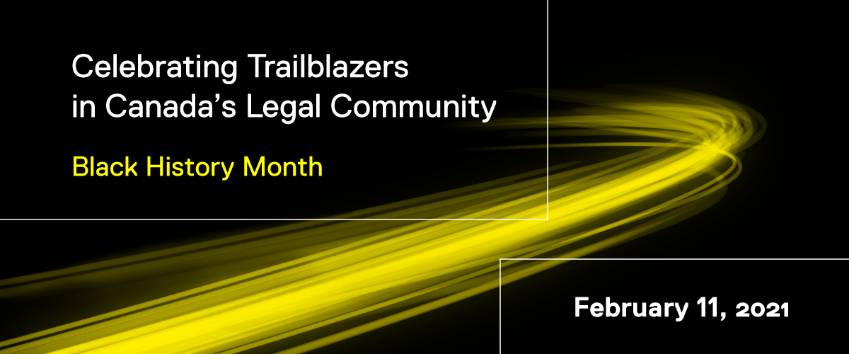 Celebrating Trailblazers in Canada’s Legal Community - event by Ryerson's Faculty of Law