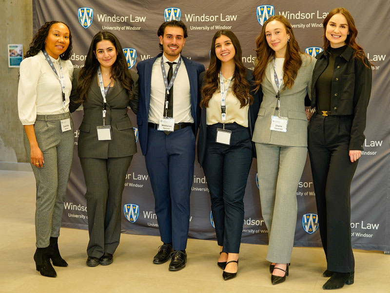 Canadian National Negotiation Competition group shot