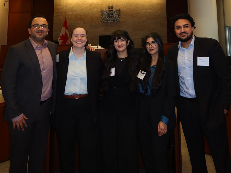 Donald G. Bowman Tax Moot group shot