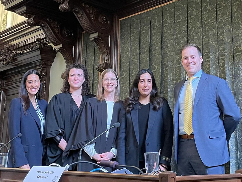 Gale Cup Moot group shot