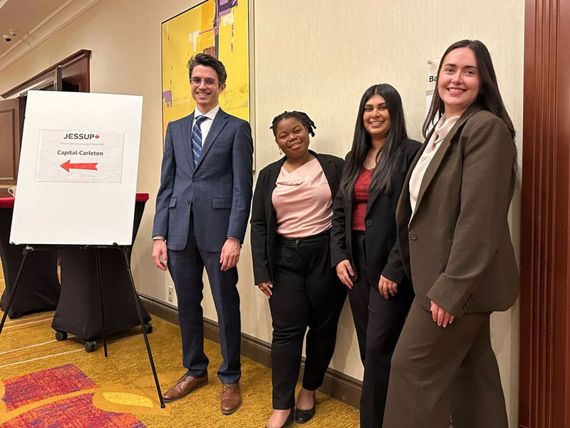 Philip C. Jessup International Law Moot Court Competition group shot