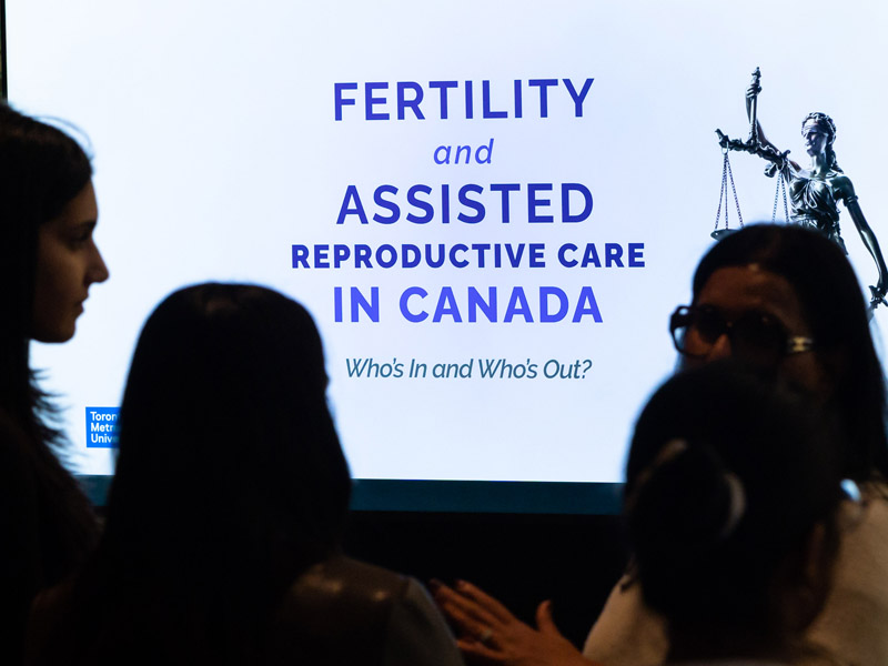 The Fertility Justice Project launched in October with a panel discussion, bringing together experts and community members.
