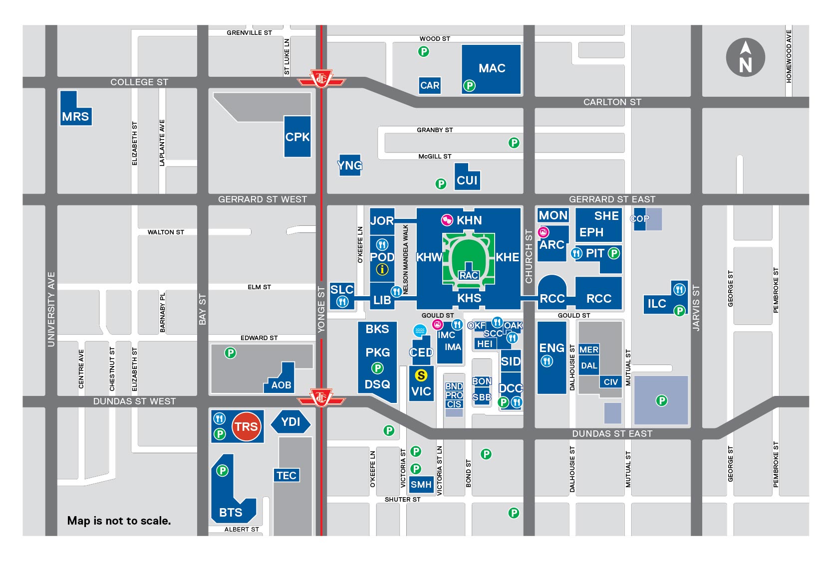 CALE/ACEJ Conference - Toronto Metropolitan University Campus Map