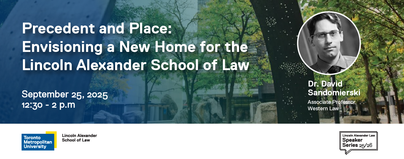 precedent and place - envisioning a new home for the linclolm alexander school of law