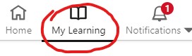 My Learning option