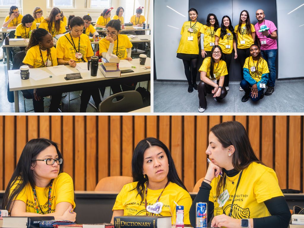 Student Projects Grants: French Language students compete in 2025 Translation Games