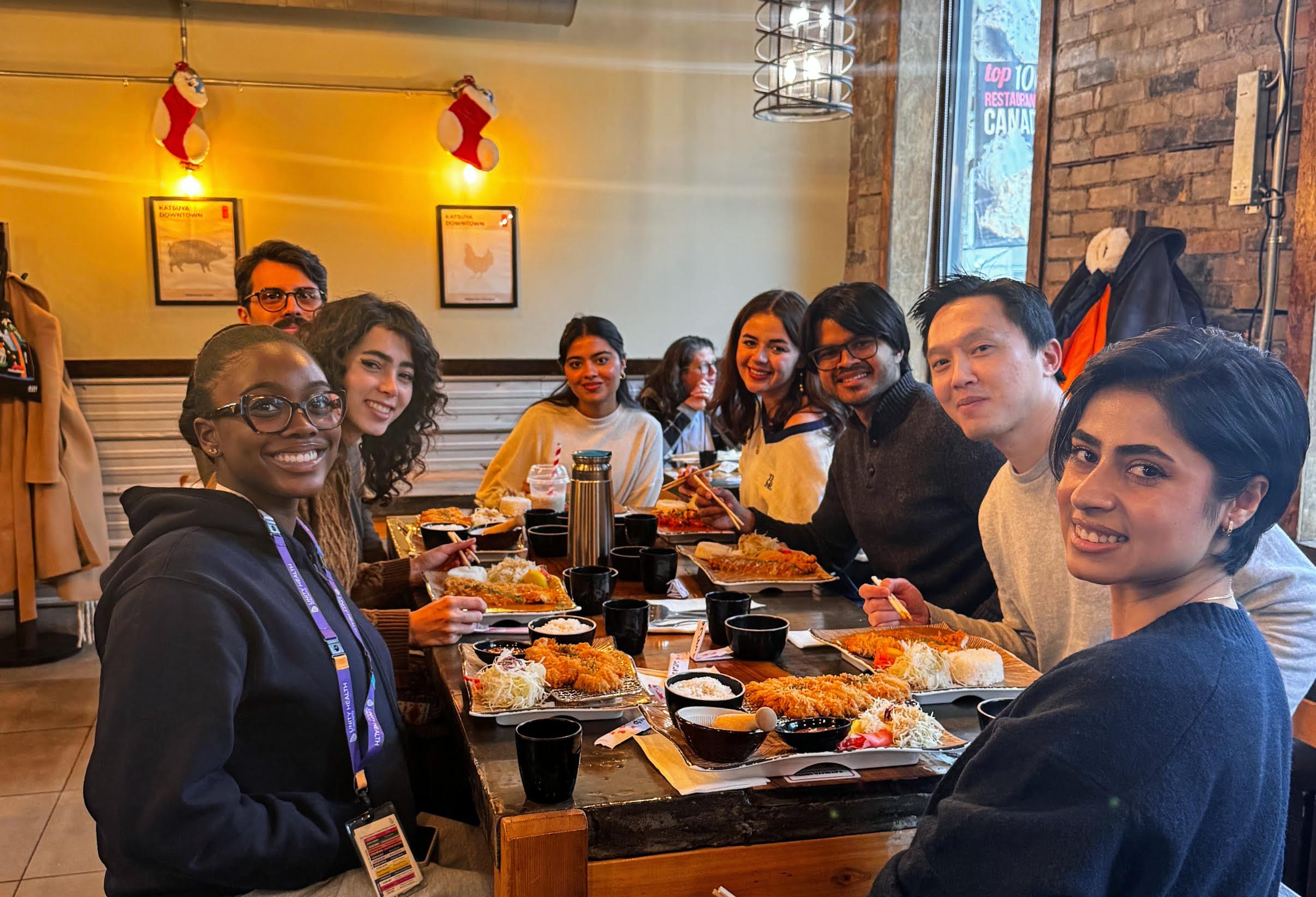 2025 group lunch at Katsuya