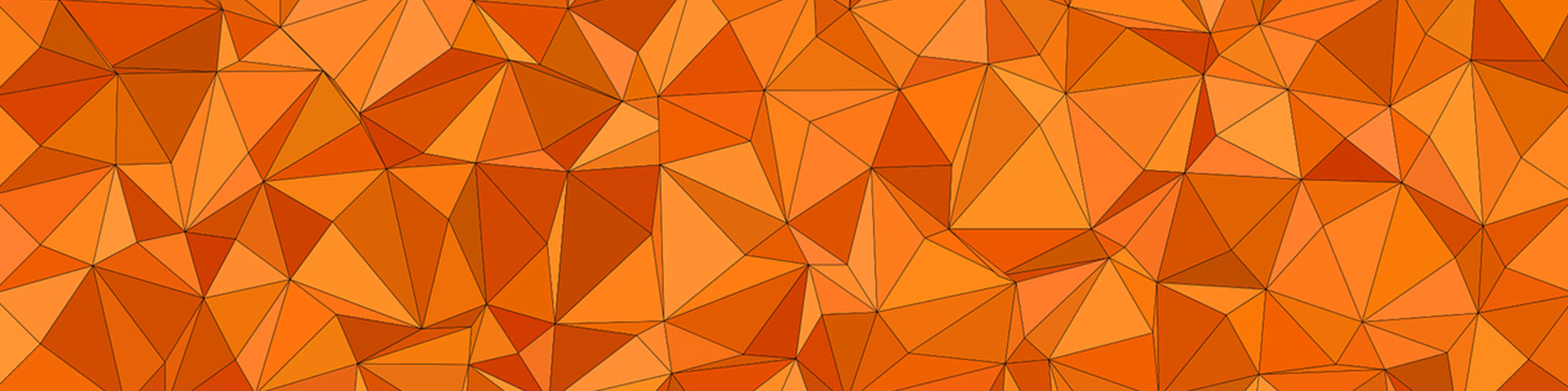 Orange geometric triangle pattern
