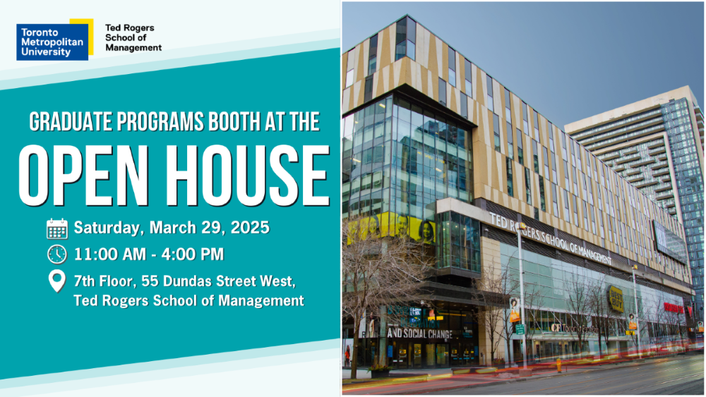 Image for Graduate Programs Open House on March 29