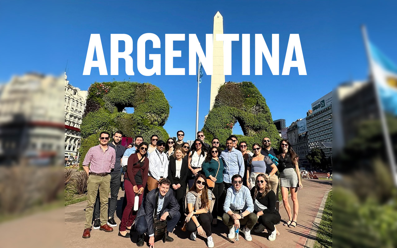 MBA Capstone Project trip to Argentina