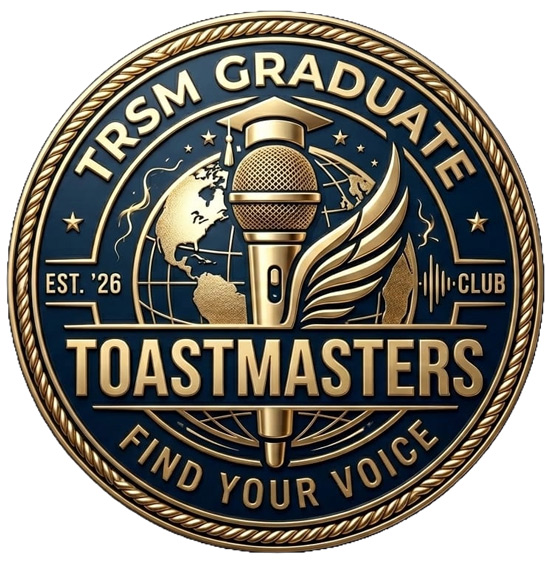 TRSM Graduate Toastmasters logo