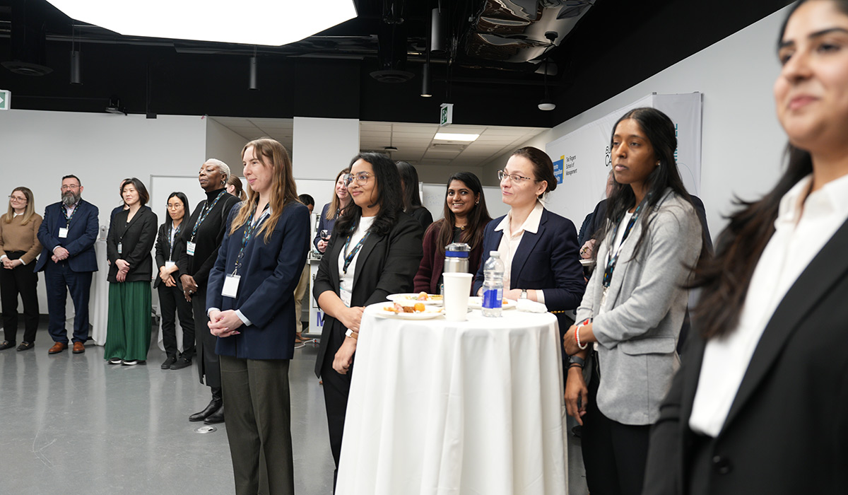 participants and contestants of the 2025 MBA Case Competition