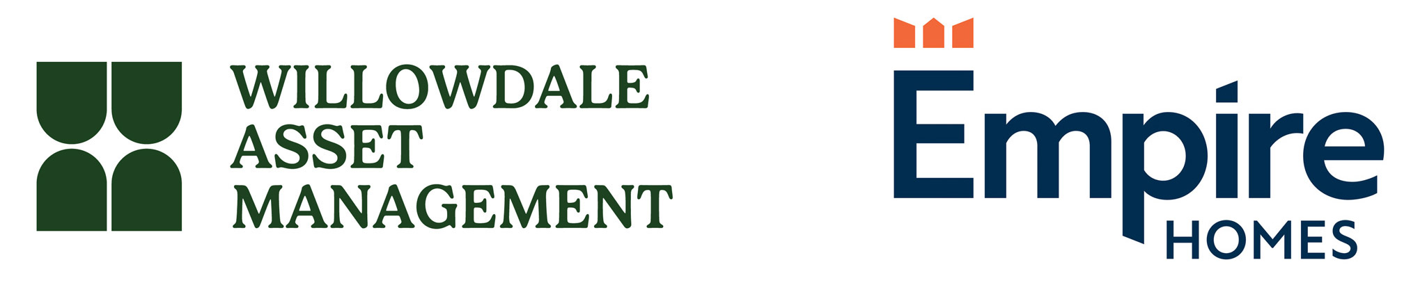 Willowdale Asset Management logo and Empire Homes logo