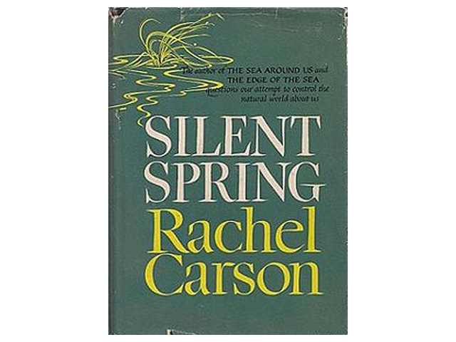 Silent Spring by Rachel Carson, book cover