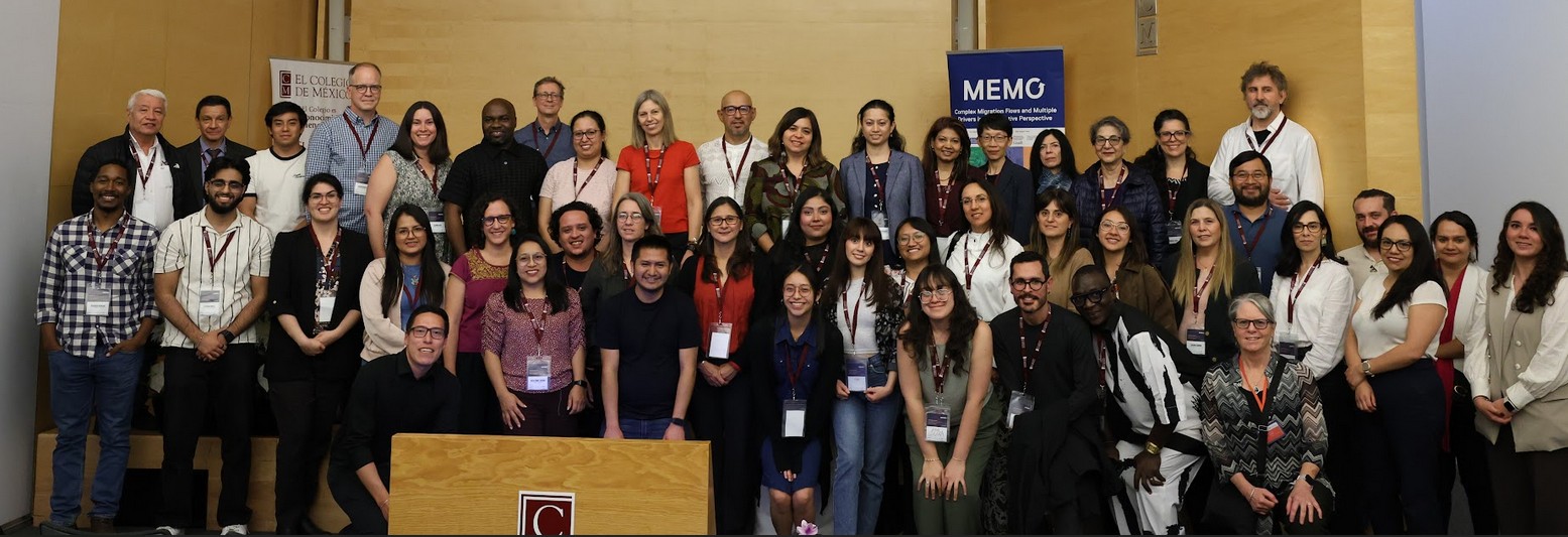 Picture of the MEMO team during the second annual conference held in Mexico