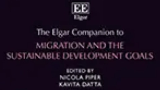 Migration and Sustainable Development Goals. 