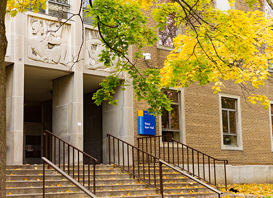 Exterior of Medical Centre entrance