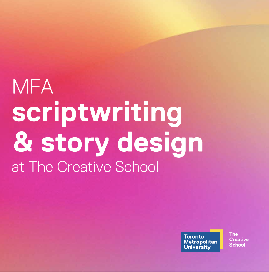 Master of Arts Scriptwriting and Story Brochure 2023