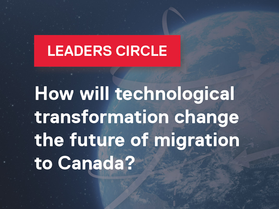 How will technological transformation change the future of migration to Canada? banner