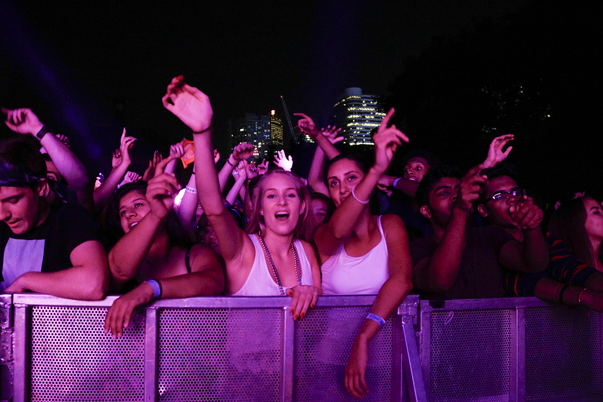 crowd at live concert