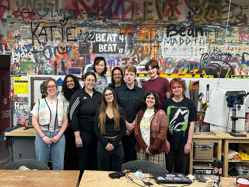 New Media Maker Space Staff group 