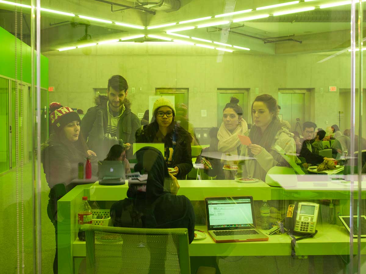 Students in the Student Learning Centre