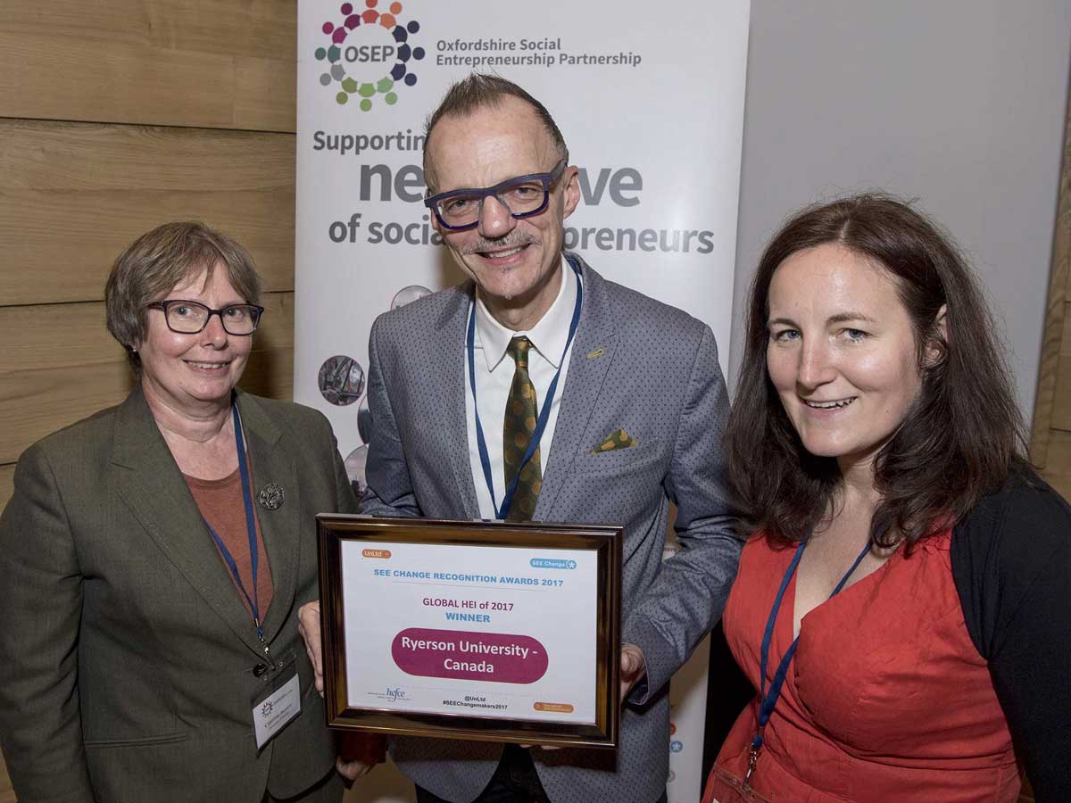 From left: Caroline Bucklow, Jean-Paul Boudreau and Nickala Torkington