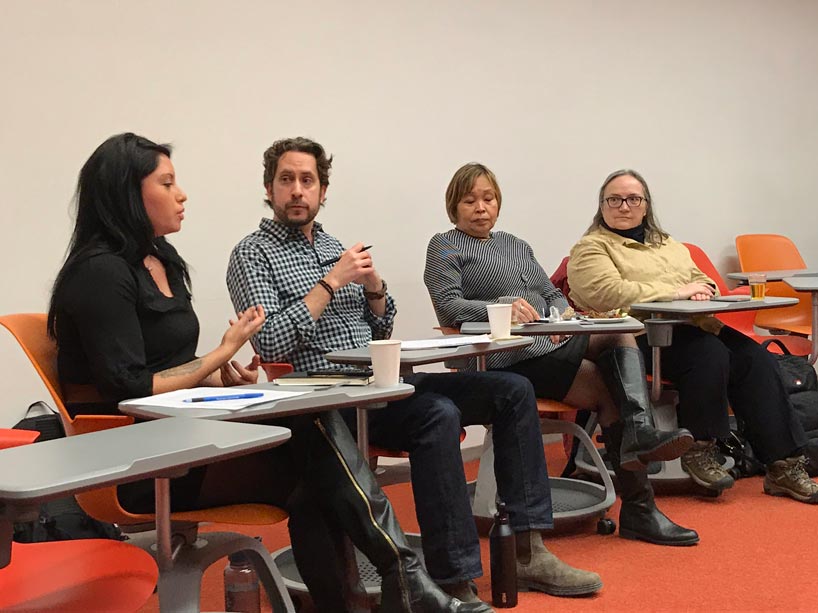 From left: Nicole Ineesh-Nash, Curtis Maloley, Monica McKay and Susan Preston