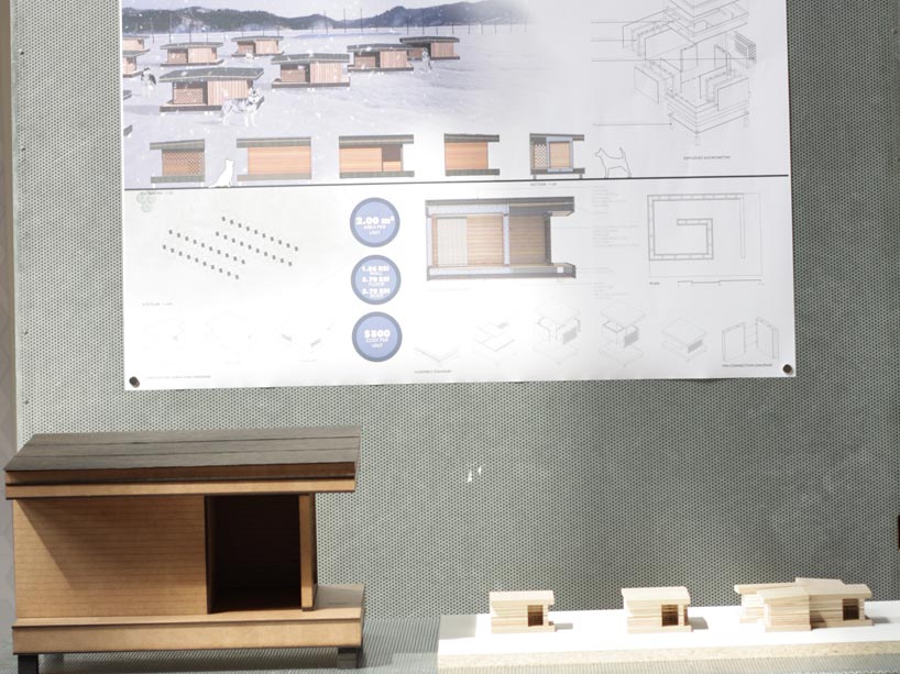 Students design homes for sled dogs for building science class