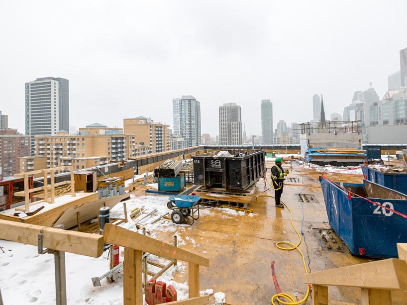 The eighth floor will include an outdoor green-roof