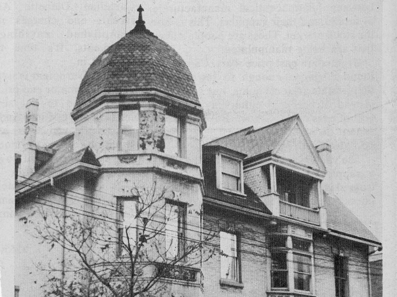An old image of O’Keefe House from an October 18, 1974 issue of The Ryersonian
