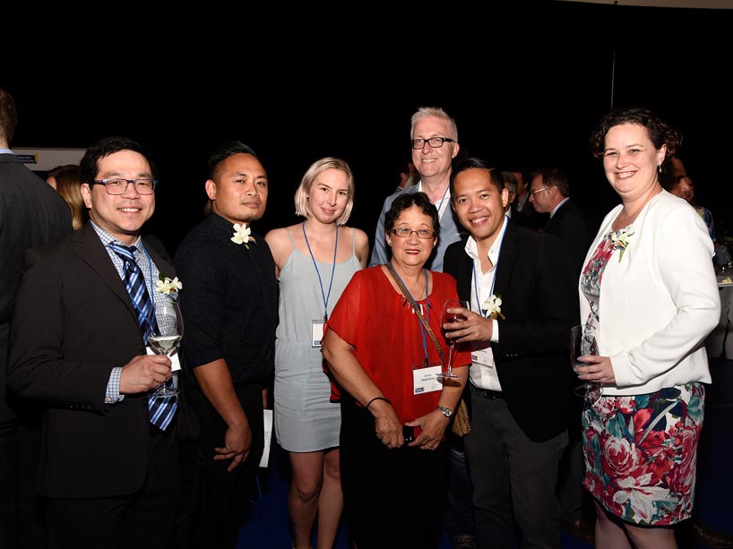 Recipients, friends and family mix it up at the Chang Awards