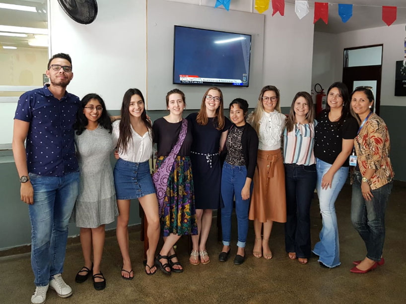 Nursing students at the School of Nursing in the Federal University of Paraíba in Brazil