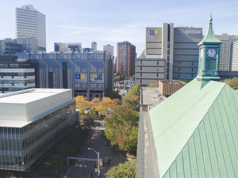 Aerial view of Gould Street