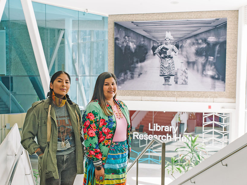 From left: Nadya Kwandibens and Tee Lyn Duke