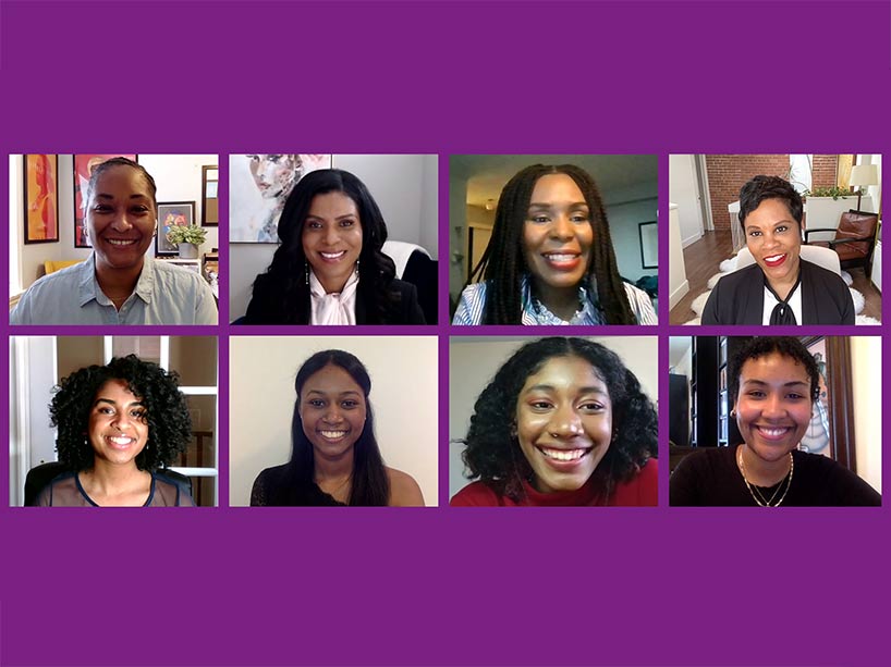 Juanita Stephen, Sharmaine McKenzie, Pauline Mwangi, Marci Ien, Hannah Flores, Nephertari Marshall, Nigeleen Nwakobi, Sojourner San Vicente