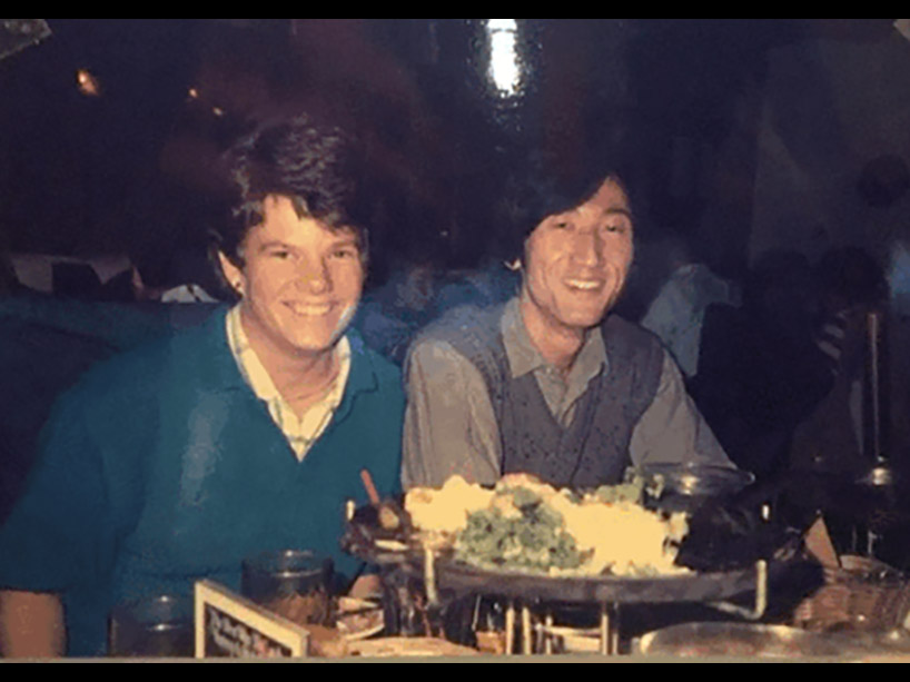 Jennifer Simpson, provost and vice-president, academic, and a pal back in her university days. 