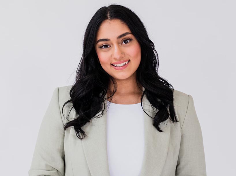 student Jyoti Ruparell.