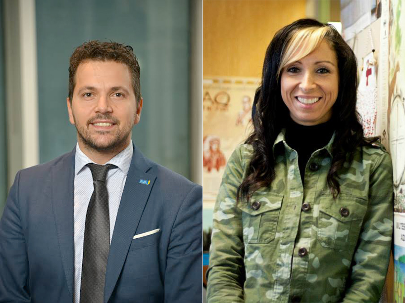 Umberto Berardi and Pamela Palmater