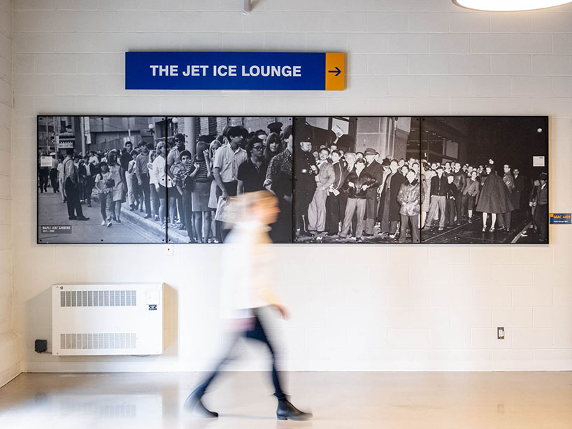 The university campus. 