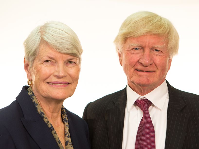 Maria and Walter Schroeder.