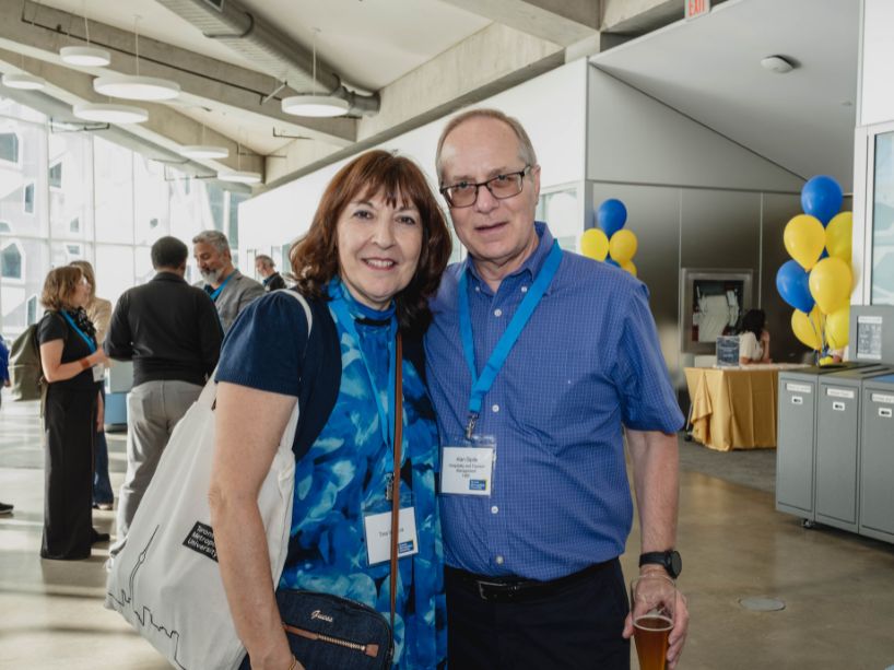 Tina Ventura and Alan Sipilia.