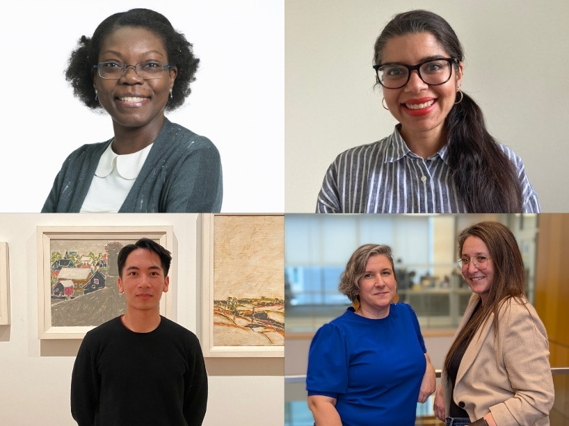 A composite of the award recipients.