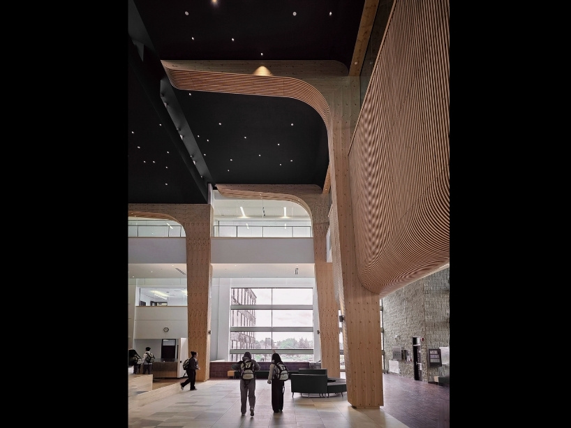  Ojibwe star map recreated on the atrium ceiling.