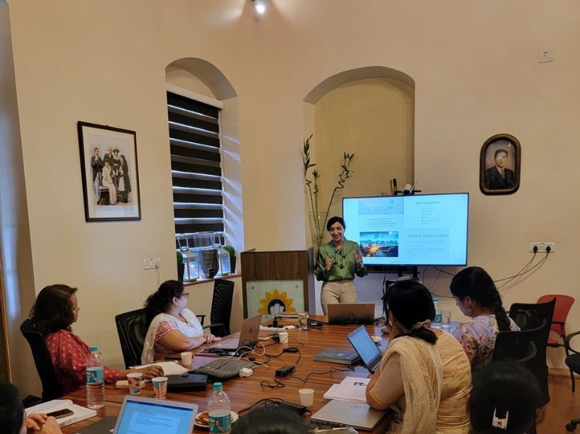 April 21 web update - jasmin-bhawra-presenting-to-a-seated-group