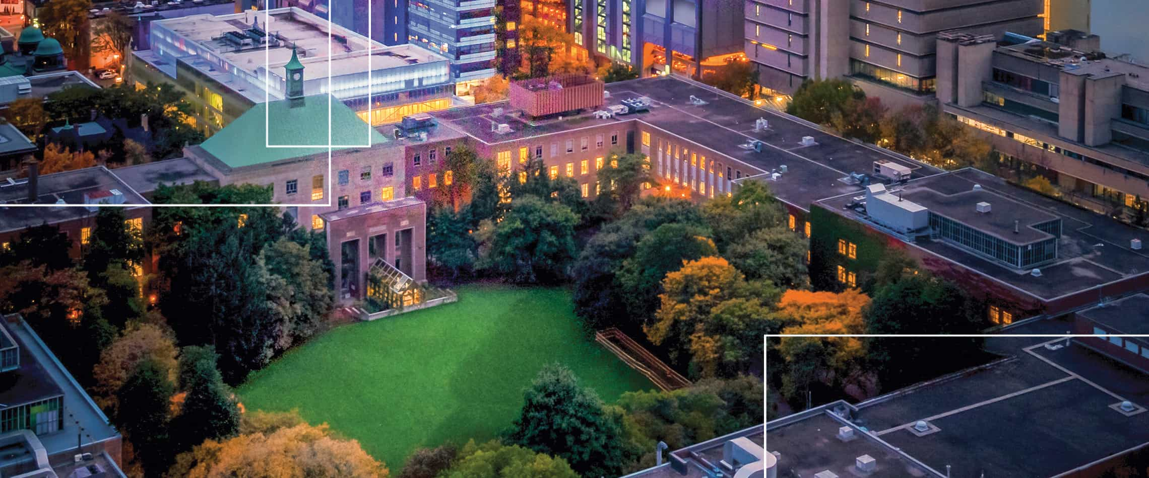 A view of the Ryerson quad