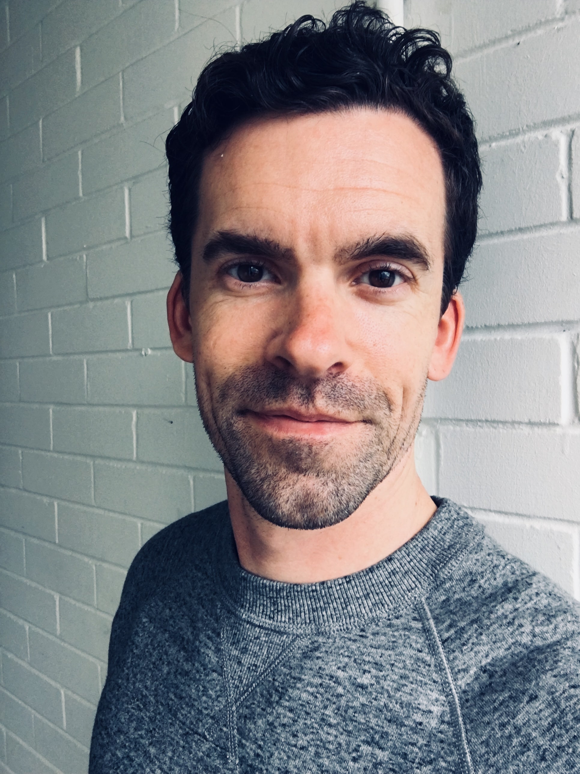 Jesse Griffiths smiles softly